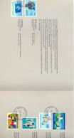 UNO Wien, Original- Sammelmappen 1979 – 1985,Marken, Gestempelt (Mi.1 – 54 Inkl.Bl.1 + 2) Marken (8103L) - Otros & Sin Clasificación
