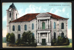 AK Hildburghausen, Die Stadtkirche  - Hildburghausen