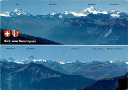 Blick Vom Gemmipass Leukerbad-Kandersteg - 2 Bilder (50736) - Loèche-les-Bains