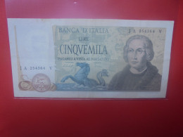 ITALIE 5000 LIRE 1971-77 Circuler (B.34) - 5000 Liras