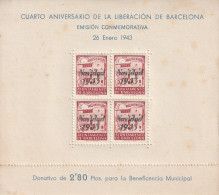 ESPAGNE - BARCELONA - BLOC N°53 ** (1943) Navidad - Barcelona