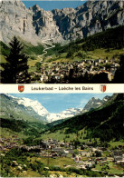 Leukerbad - Loeche Les Bains - 2 Bilder (50820) - Loèche-les-Bains