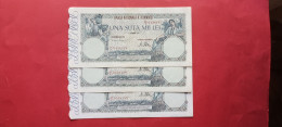 Romania Rumanien Bancnota 100 000 Lei Aprilie 1946 Serie Consecutiva 3 Buc - Roumanie