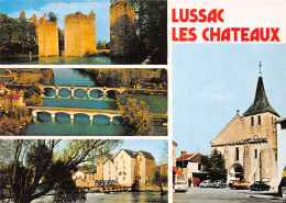 86-LUSSAC LES CHATEAUX-N°4297-D/0385 - Lussac Les Chateaux