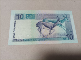 Billete Namibia, 10 Dólares, Serie A, Año 2001, UNC - Namibia