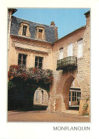 47 - Monflanquin - Les Arcades, Place De La Mairie - CPM - Voir Scans Recto-Verso - Monflanquin