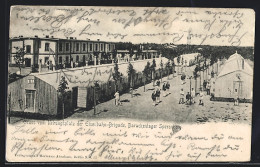 AK Sperenberg, Übungsplatz Der Eisenbahn-Brigade, Barackenlager  - Sperenberg