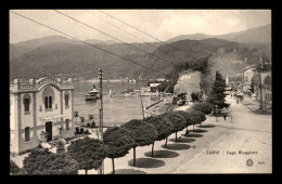 ITALIE - LUINO - TRAIN A VAPEUR - Luino