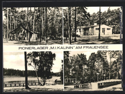 AK Gräbendorf Kreis Königs Wusterhausen, Pionierlager M.I. Kalinin Am Frauensee  - Wusterhausen