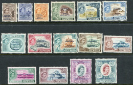 1960 Cyprus Republic QEII Pictorial Set Of 15 * - Otros & Sin Clasificación