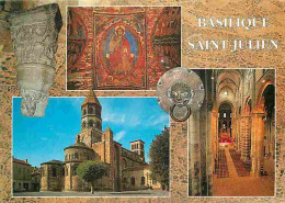 43 - Brioude - Eglise Saint Julien - Multivues - Art Religieux - CPM - Voir Scans Recto-Verso - Brioude