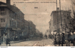 42 LE CHAMBON FEUGEROLLES RUE GAMBETTA ET LA PLACE - Le Chambon Feugerolles