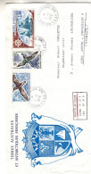 T.A.A.F. - Lettre De 1976 - Oblit Martin De Vivies St Paul - Bateaux - Voiliers - Oiseaux - Cormoran - Valeur 55,50 Euro - Covers & Documents