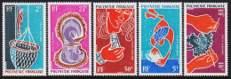 1970. POLYNESIE FRANCAISE. AIR MAIL. 5 Ex. (Michel 115 - 119) - JF309401 - Neufs