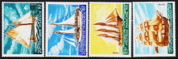 1977. POLYNESIE FRANCAISE. 4 Ex. (Michel 244 - 247) - JF309419 - Nuevos