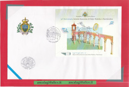 FOGLIETTO R.S.M. 2011 - Ref.073A - BUSTA FDC "30° ANNIVERSARIO AZIENDA AUTONOMA" 2 Val. - - Blocks & Sheetlets