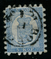 Finland  1860 Mi 3A Used, - Usados