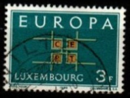 LUXEMBOURG    -   EUROPA    -   1963 .  Y&T N° 634  Oblitéré - Oblitérés