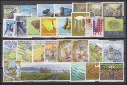 1543-1579 Liechtenstein Jahrgang 2010 Komplett, Postfrisch - Unused Stamps