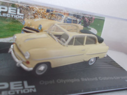 IXO Opel Olympia Rekord Cabrio-Limousine 1954-1956  En Boite Vitrine Echelle 1/43 - Ixo