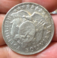 Bolivia 50 Centavos 1906 Rara Spl E.051 - Bolivie