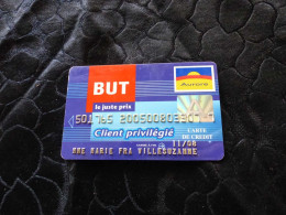 CB-4 , FRANCE, Carte Magnétique, BANCAIRE, 11/08 ,BUT, AURORE - Disposable Credit Card