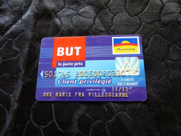 CB-5 , FRANCE, Carte Magnétique, BANCAIRE, 11/13 ,BUT, AURORE - Disposable Credit Card