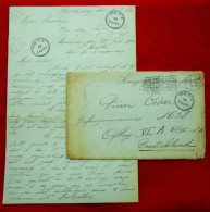 Bruxelles 1940 Lettre Avec 2 Courriers Geprüft Vers Prisonnier Oflag VI A. Kriegsgefangenenpost.  In Het NL - Gevangenenpost