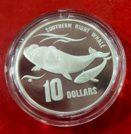 AUSTRALIA. ÑO 1996. 10 DOLLARS PLATA "BALLENA". PESO 20 GR - Other & Unclassified