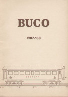 Catalogue BUCO 1987/1988 O 32 Mm 1/45 Scale Vintage - Allemand