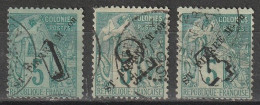 St Pierre Et Miquelon N° 48 49 50 - Used Stamps