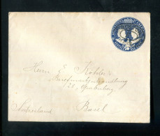 USA / 1893, Ganzsachenumschlag In Die Schweiz (R2263) - ...-1900