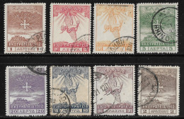 GREECE 1913 Campaign Of 1912 : 8 Values From The Set Between Vl. 307 - 318 As Shown On Scan. - Used Stamps