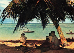 SEYCHELLES - Seychelles Islands - Relaxation In The South - Détente Des Pêcheurs - Animé - Carte Postale Ancienne - Seychelles