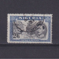 NIGERIA 1942, SG# 58b, Perf 14, 2sh6d Blue&black, KGVI, Used - Nigeria (...-1960)