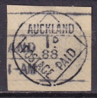 NOUVELLE-ZELANDE - 1 D. Postage Paid De 1888 - Gebruikt