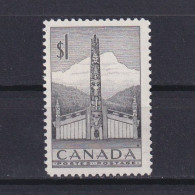 CANADA 1953, Sc#  321, Indian House And Totem Pole, MNH - Unused Stamps