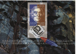 Finland Suomi 2002 Maximum Card, Elias Lonnrot - Maximum Cards & Covers