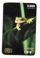 Grenouille Frog Carte Prépayée Costa Rica Card ( T 148) - Costa Rica