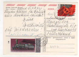 Timbres , Stamps Yvert N° 4638 , 4477 " Révolution , Train Locomotive " Sur Cp , Carte , Postcard Du ? - Brieven En Documenten