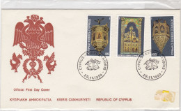 CIPRO -CYPRUS - BUSTA FDC - . 1980 - Brieven En Documenten