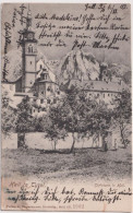 Hall In Tirol 1902; Stiftsturm - Gelaufen. (A. Riepenhausen - Hall I.T) - Hall In Tirol