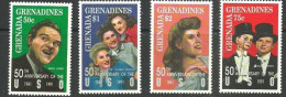 GRENADA GRENADINES, Musique. Chanteurs Années 50. Yvert N°1309/12. ** MNH - Cantanti