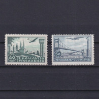 YUGOSLAVIA 1940, Sc# C15-C16, Airmail, Planes, Aviation, MH - Poste Aérienne