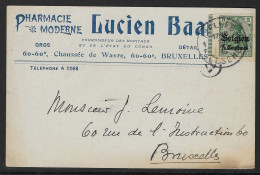 Briefkaart Verstuurd Uit Elsene 15.6.1916 - OC1/25 General Government