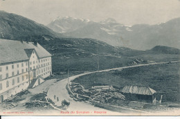 SUISSE - SCHWEIZ - SWITZERLAND - SVIZZERA - Route Du SIMPLON : Hospice (1906) - Simplon