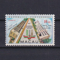 MACAU 1966, Sc# 403, Anniversary Of Portuguese National Revolution, MNH - Unused Stamps