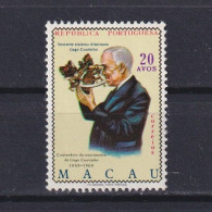 MACAU 1969, Sc# 417, Admiral Gago Coutinho, MNH - Unused Stamps