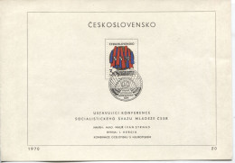 Tschechoslowakei # 1964 Ersttagsblatt Sozialistischer Jugendverband - Covers & Documents