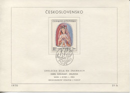Tschechoslowakei # 1966 Ersttagsblatt Karel Svolinsky Nationalgalerie - Covers & Documents